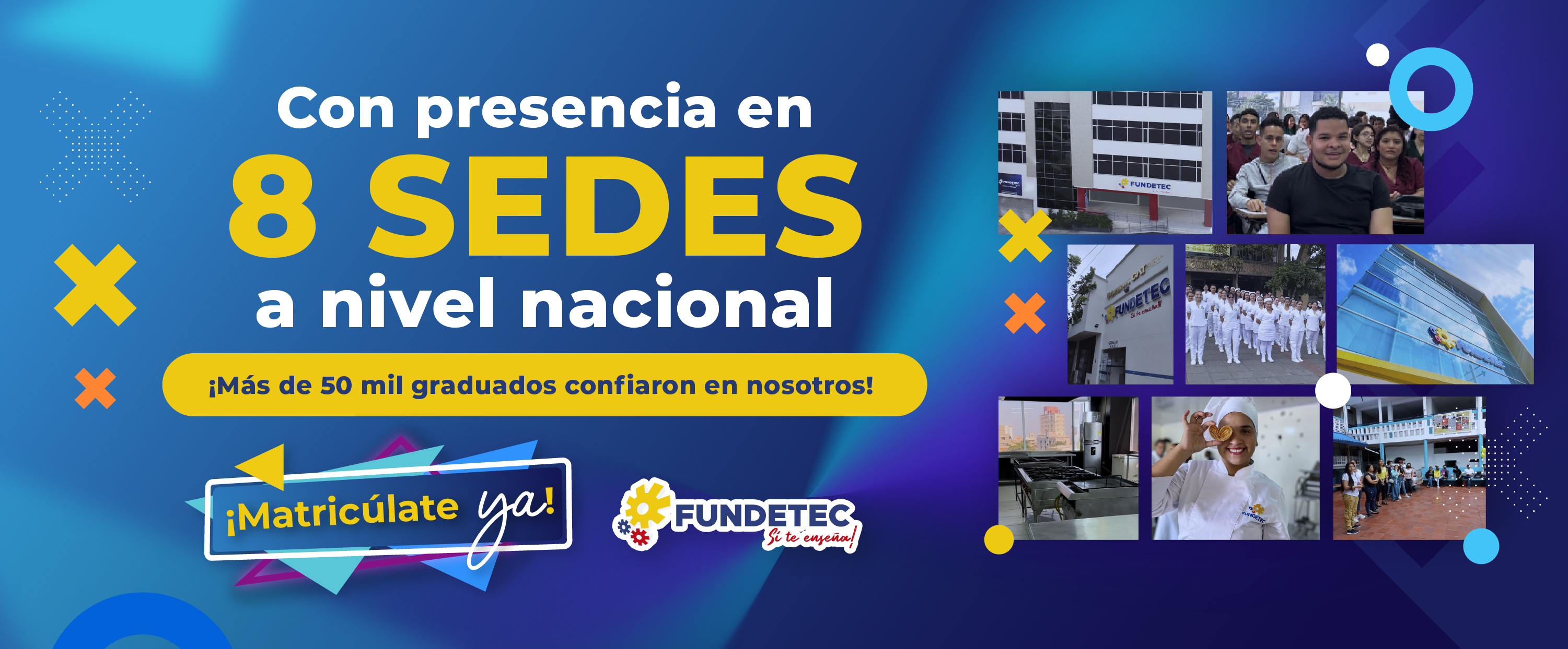 FUNDETEC abre inscripciones para el nuevo periodo académico